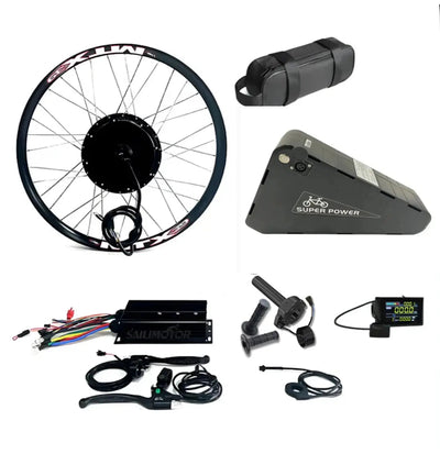 72V 3000W Ebike Conversion Kit with LG Battery