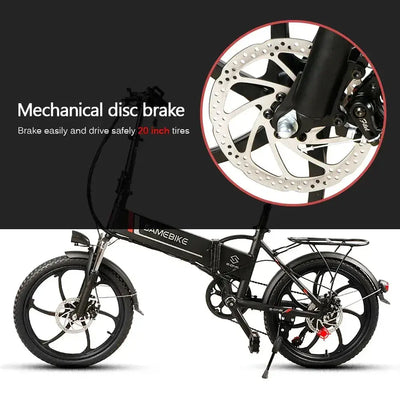 SAMEBIKE 20LVXD30-II FOLDING ELECTRIC MINI BIKE