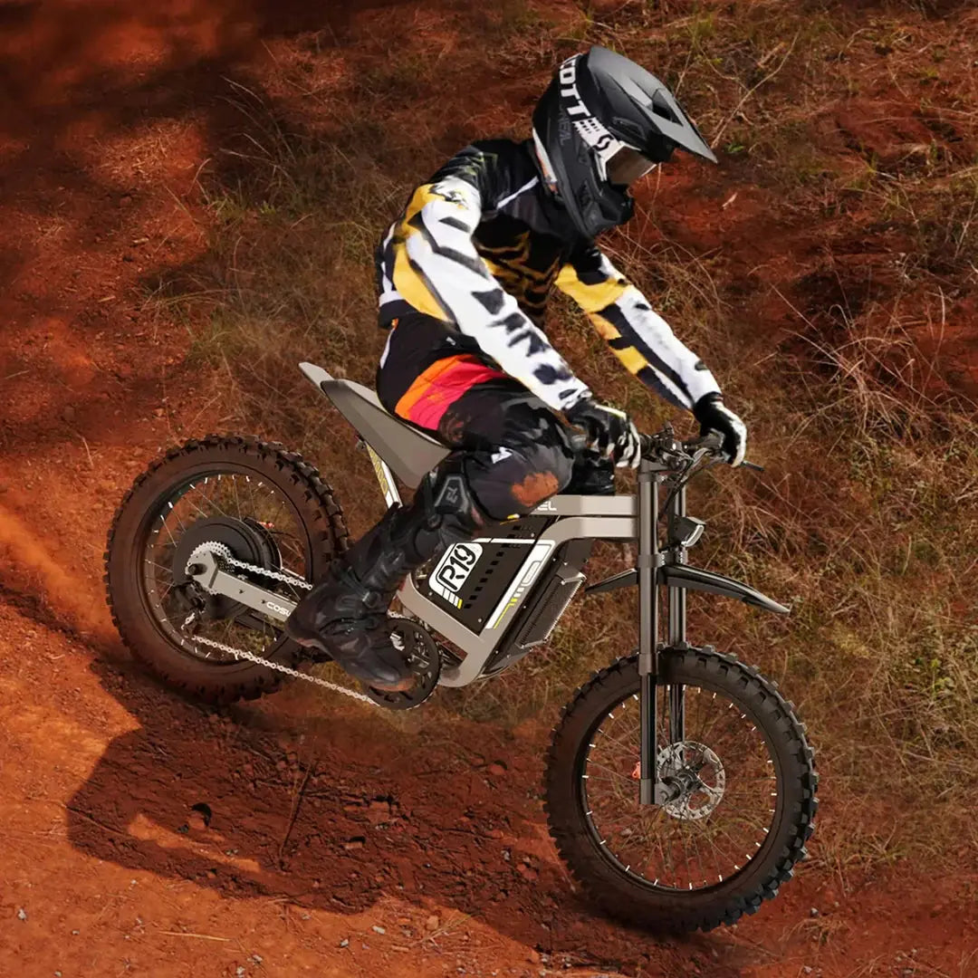 COSWHEEL R19 Electric Dirt Bike Off Road 40Ah 72V 6000W